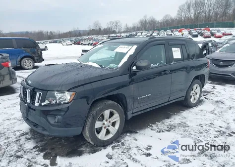 2016 Jeep Compass Sport из США, поврежденный, VIN 1C4NJDBB1GD756724